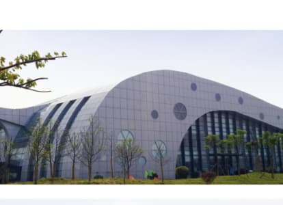 银川会议中心外景网架工程
